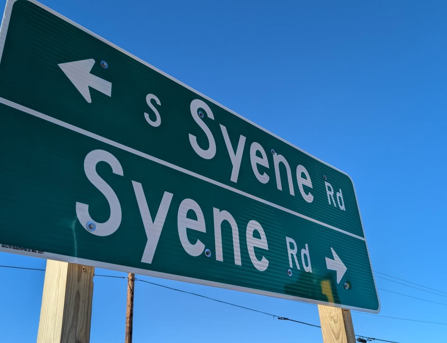 🚧 SOUTH SYENE ROAD HAS REOPENED 🚧

The day so many folks have been waiting for has arrived: South Syene Road has reopened in its entirety!

Phase 1: ✅
Phase 2: ✅
Phase 3: ✅

All construction work from Aurora Avenue to McCoy Road is substantially co