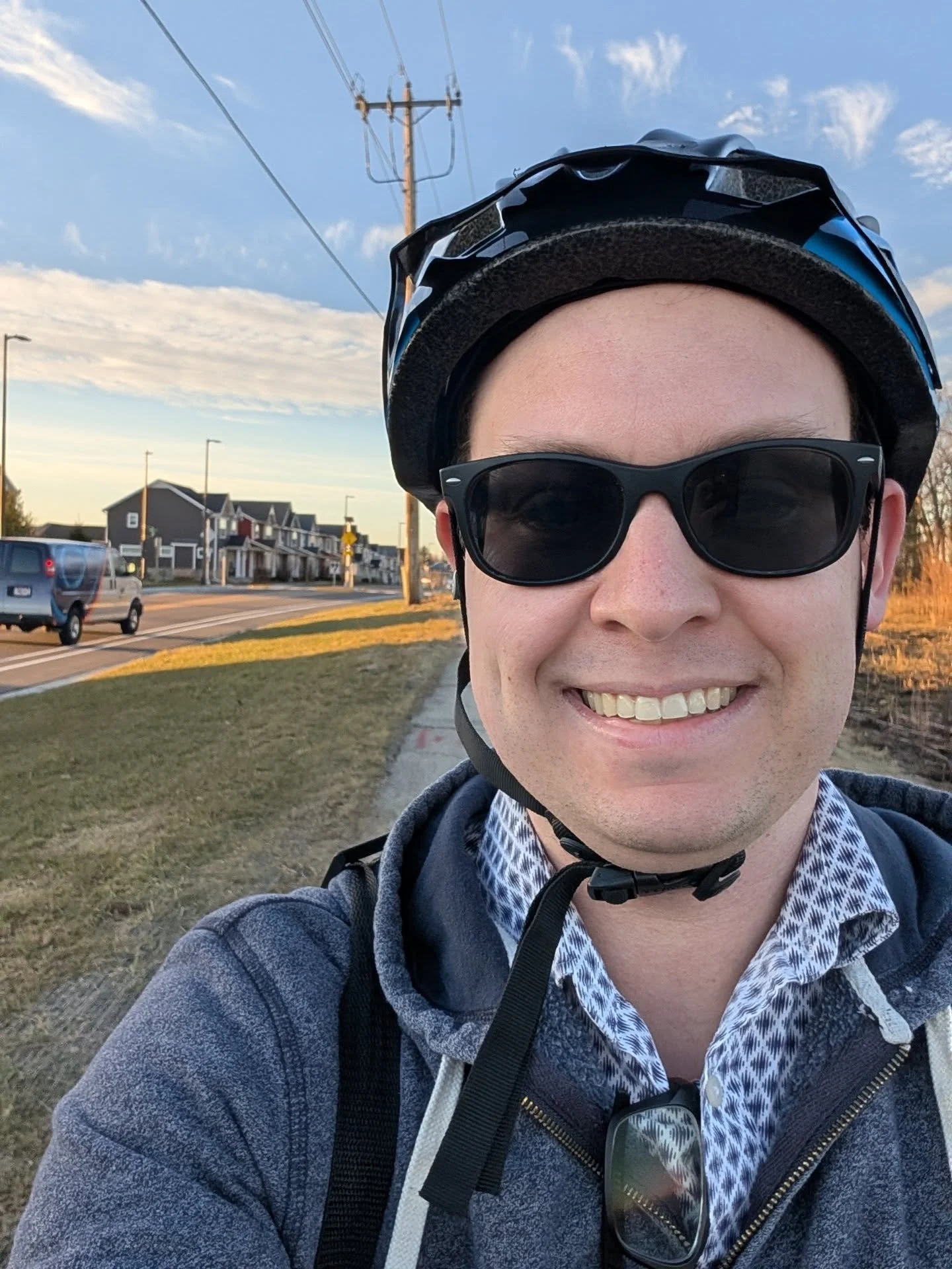 First bike commute (to my "day job") of 2026! Our extensive bike infrastructure is one of my favorite parts of our city. Hope I'll see you out on two wheels this year!

#FitchburgWI @bikefitchburg