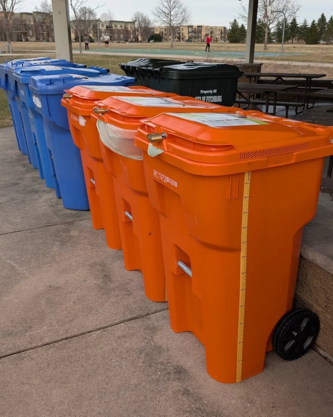 That's a LOT of scraps!

Data we received in our recent city department report shows the Food Scrap Stop drop-off site at Swan Creek Park is having a big impact! Since October 27, 2025, roughly 7,750 pounds of food scraps (~2,045 gallons) have been c