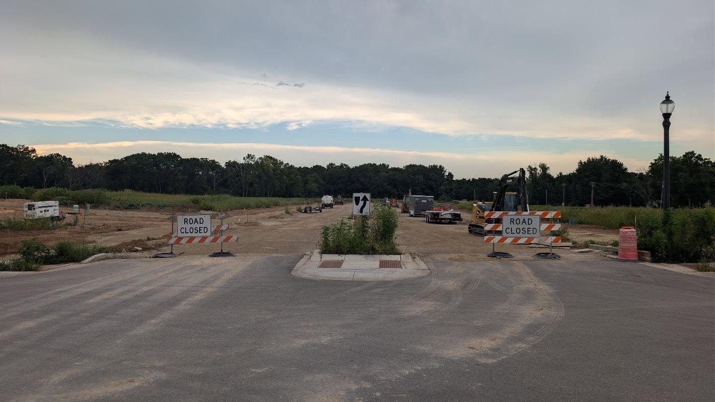 Not quite yet: It looks like the Lacy Road extension to the city limits at Larsen Road will need a bit more time to complete. Larsen Road was scheduled to reopen yesterday (Sept. 4), but as you can see that didn't happen.

If I hear a new estimated c