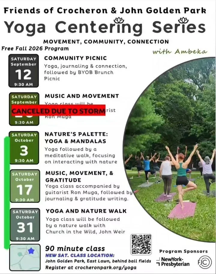 While this weekend&rsquo;s workshop was rained out, we have three more coming up in October! Ron Muga will be joining us on Oct 17th instead, playing live guitar for our yoga class. 

Sign up for the workshops via the like in my bio.

Hope to see you
