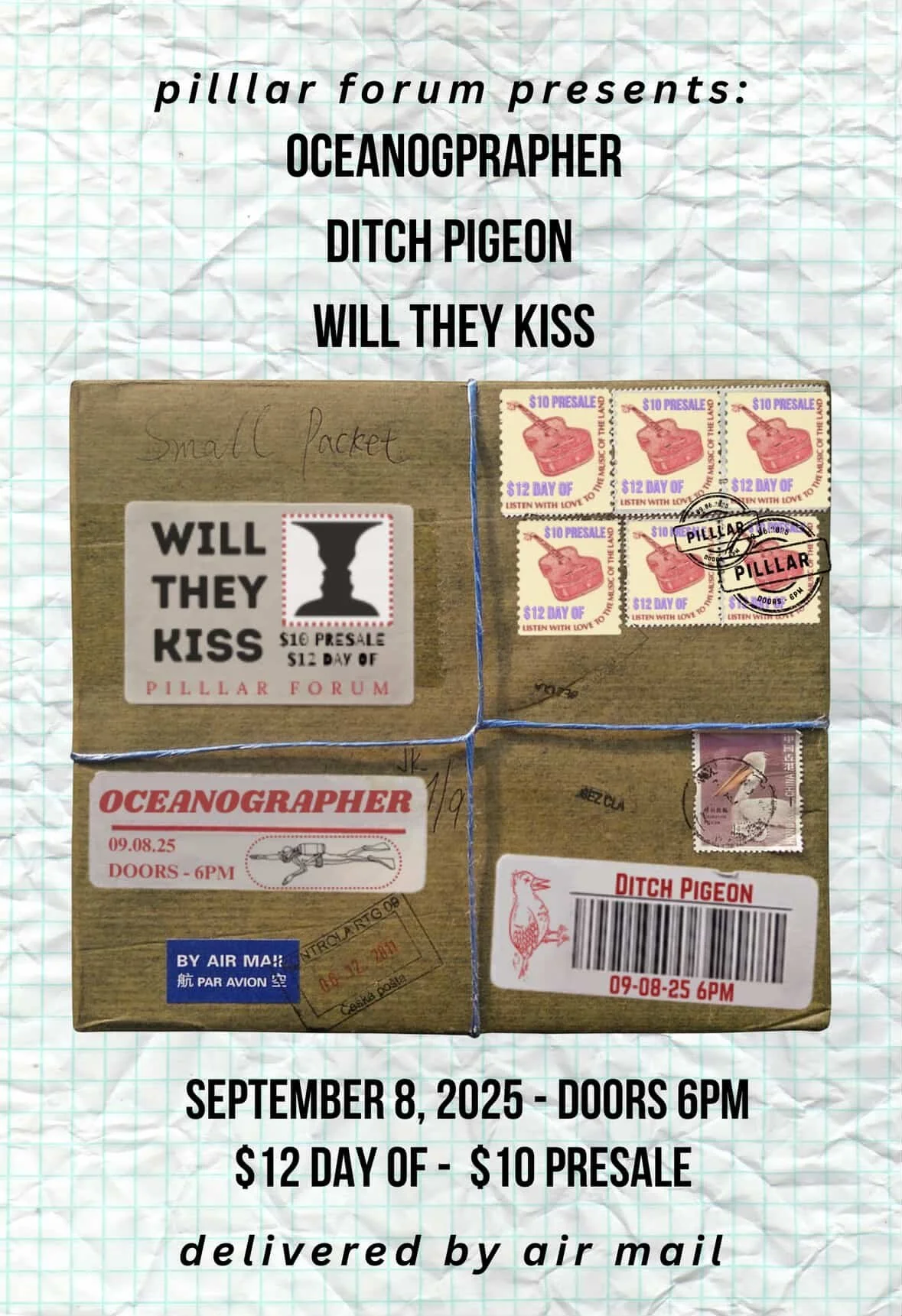 Pilllar Forum with Ditch Pigeon and Will They Kiss