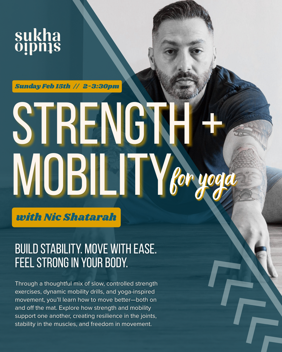 Strength + Mobility for Yoga with Nic Shatarah