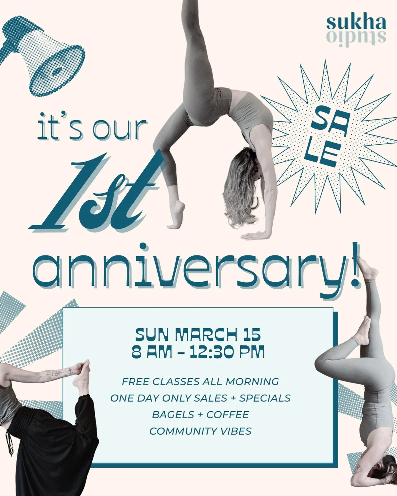 🎉 JOIN US TO CELEBRATE ONE YEAR OF SUKHA 🎉

Thank you from the bottom of our hearts for being on this crazy ride and part of this amazing community. We are beyond grateful for each and every one of you. Let&rsquo;s celebrate ONE year of Sukha!

FRE