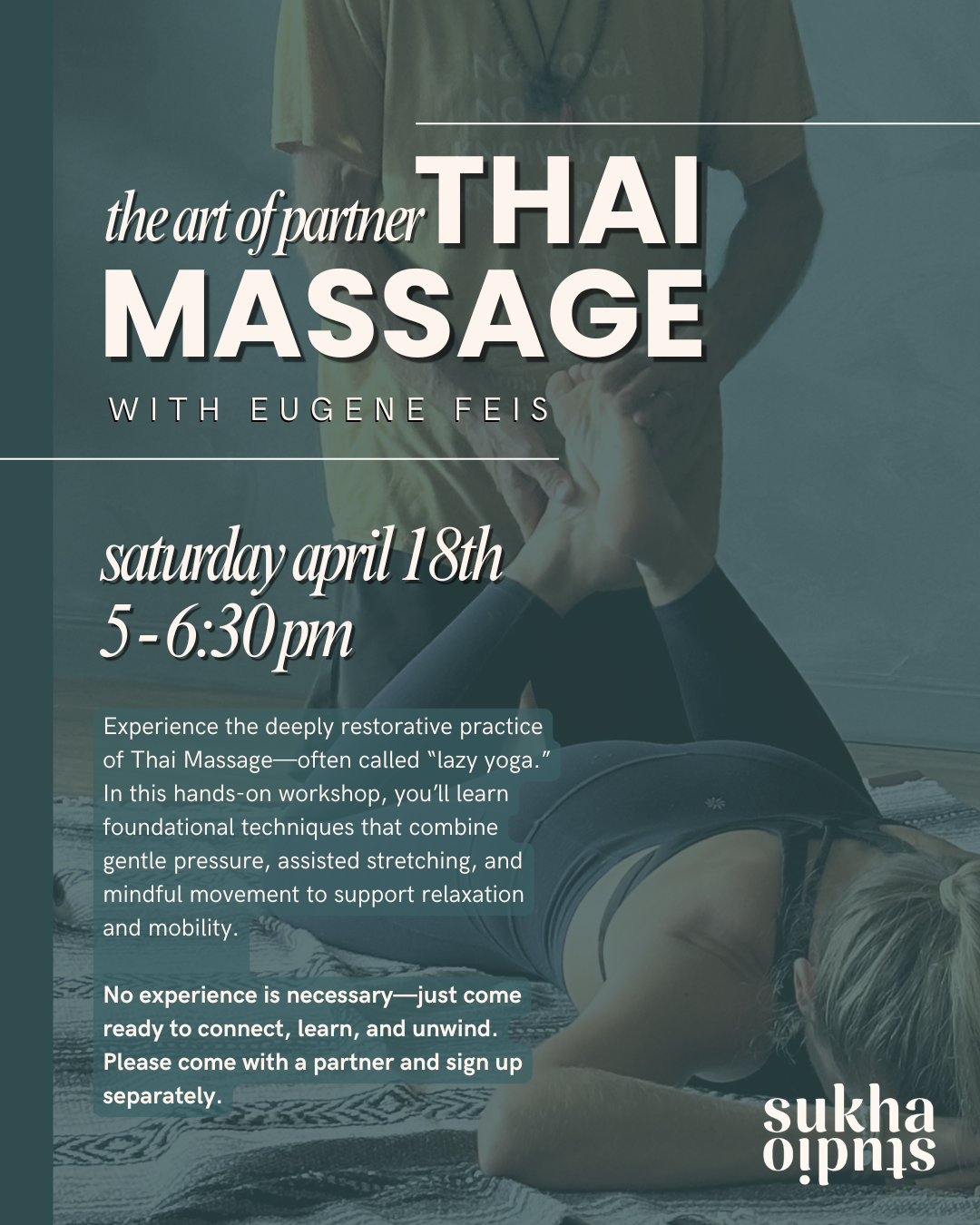 The Art of Partner Thai Massage with Eugene Feis