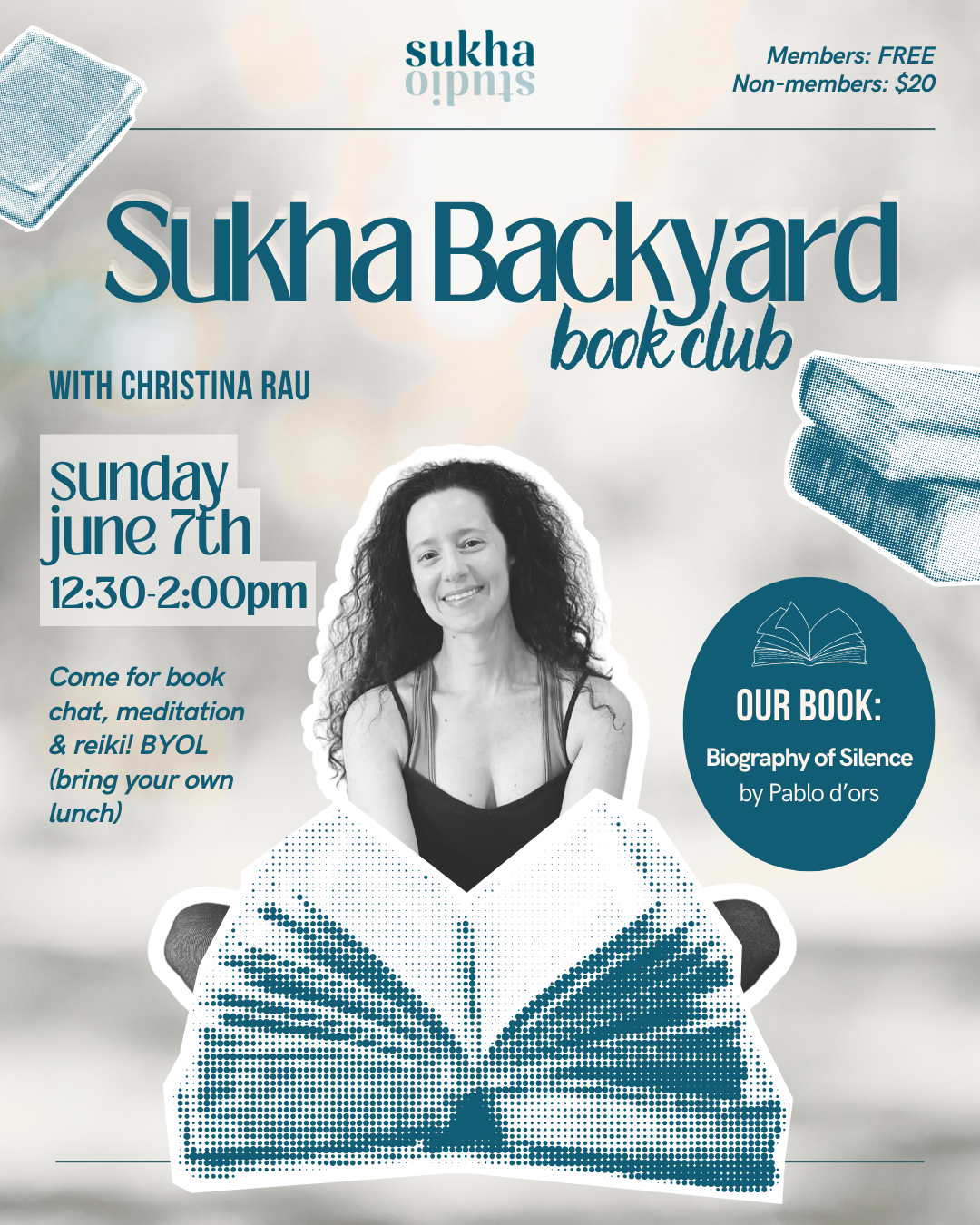 Sukka Backyard Book Club with Christina Rau
