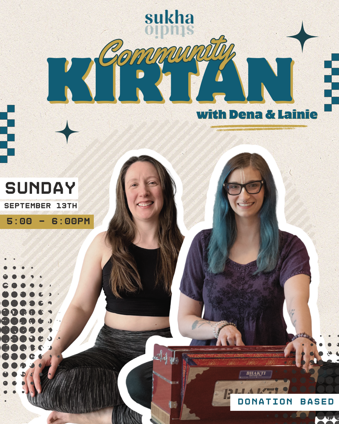 Community Kirtan with Dena + Lainie