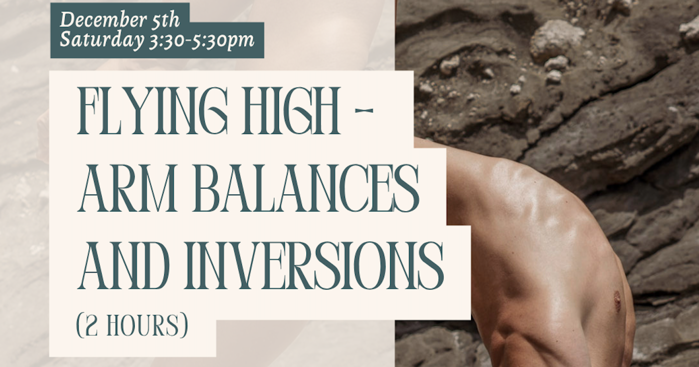 Flying High - Arm Balances and Inversions with Jared McCann