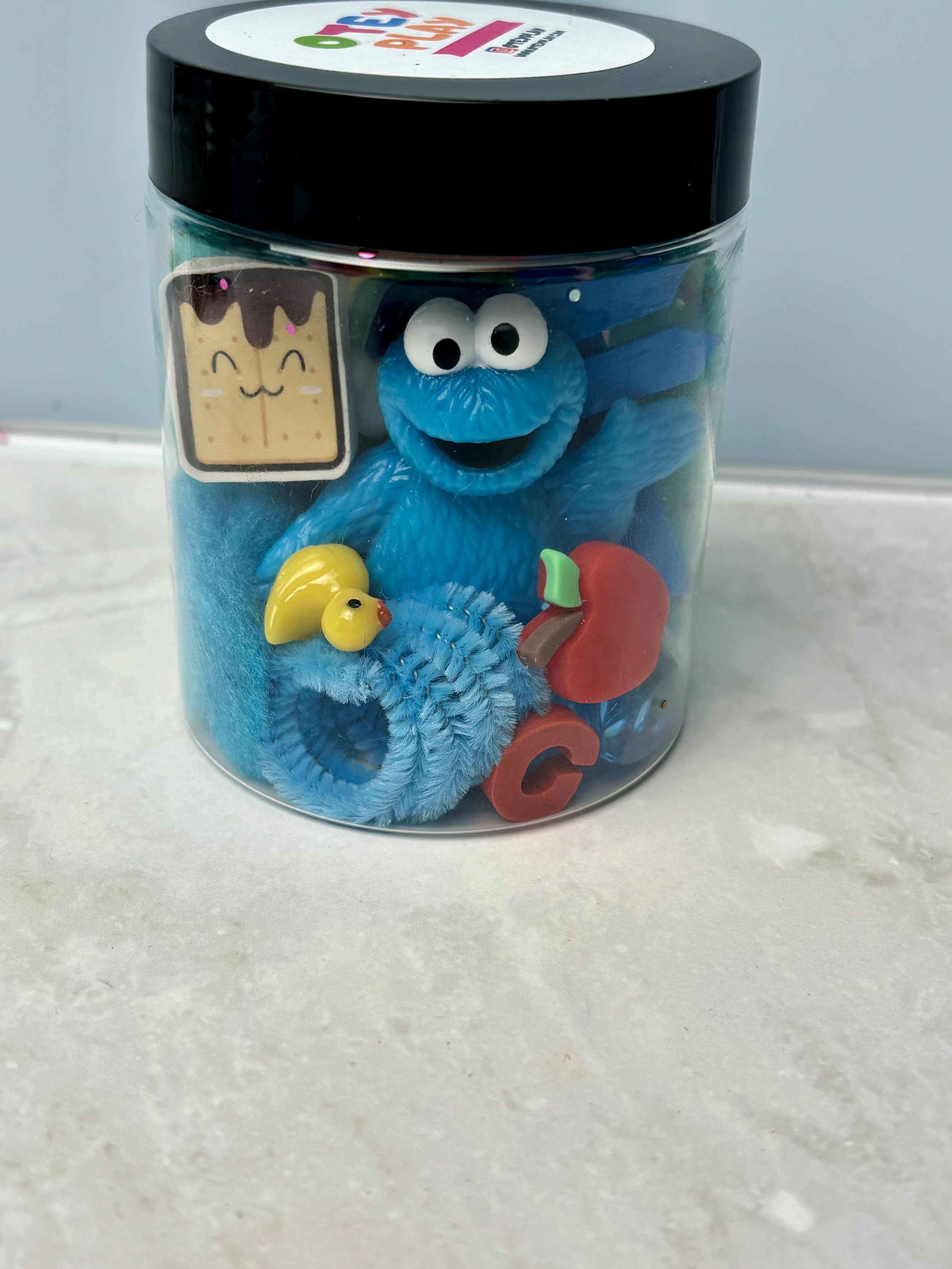 Sesame Street Playdough 8oz Jar