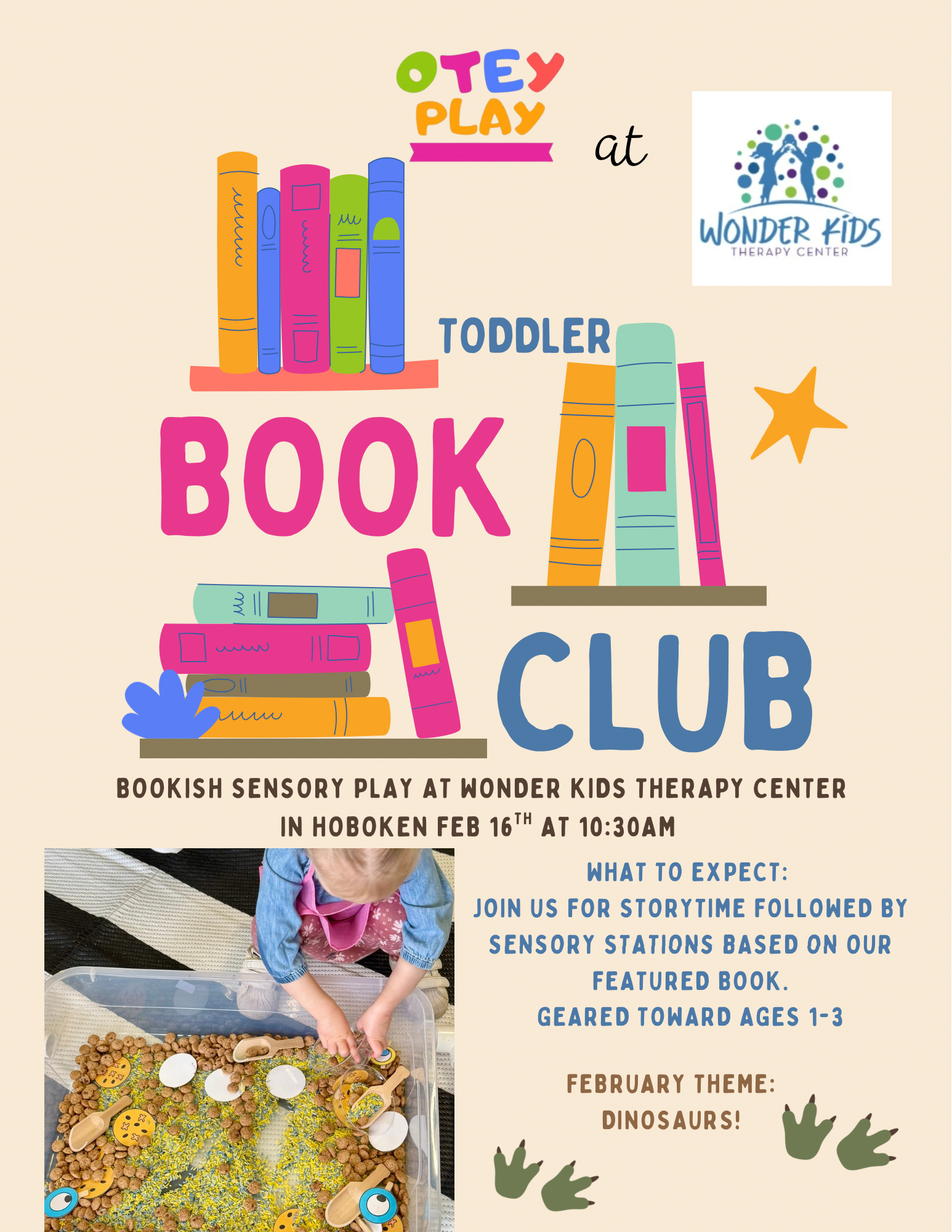 Book Club at Wonderkids Therapy in Hoboken