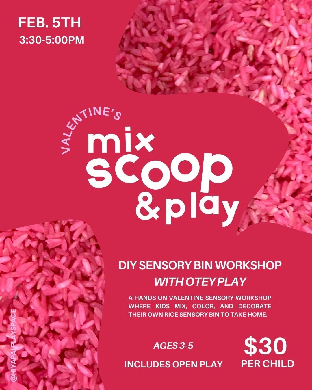 Holiday Dump&Play at Hiya Pal! 