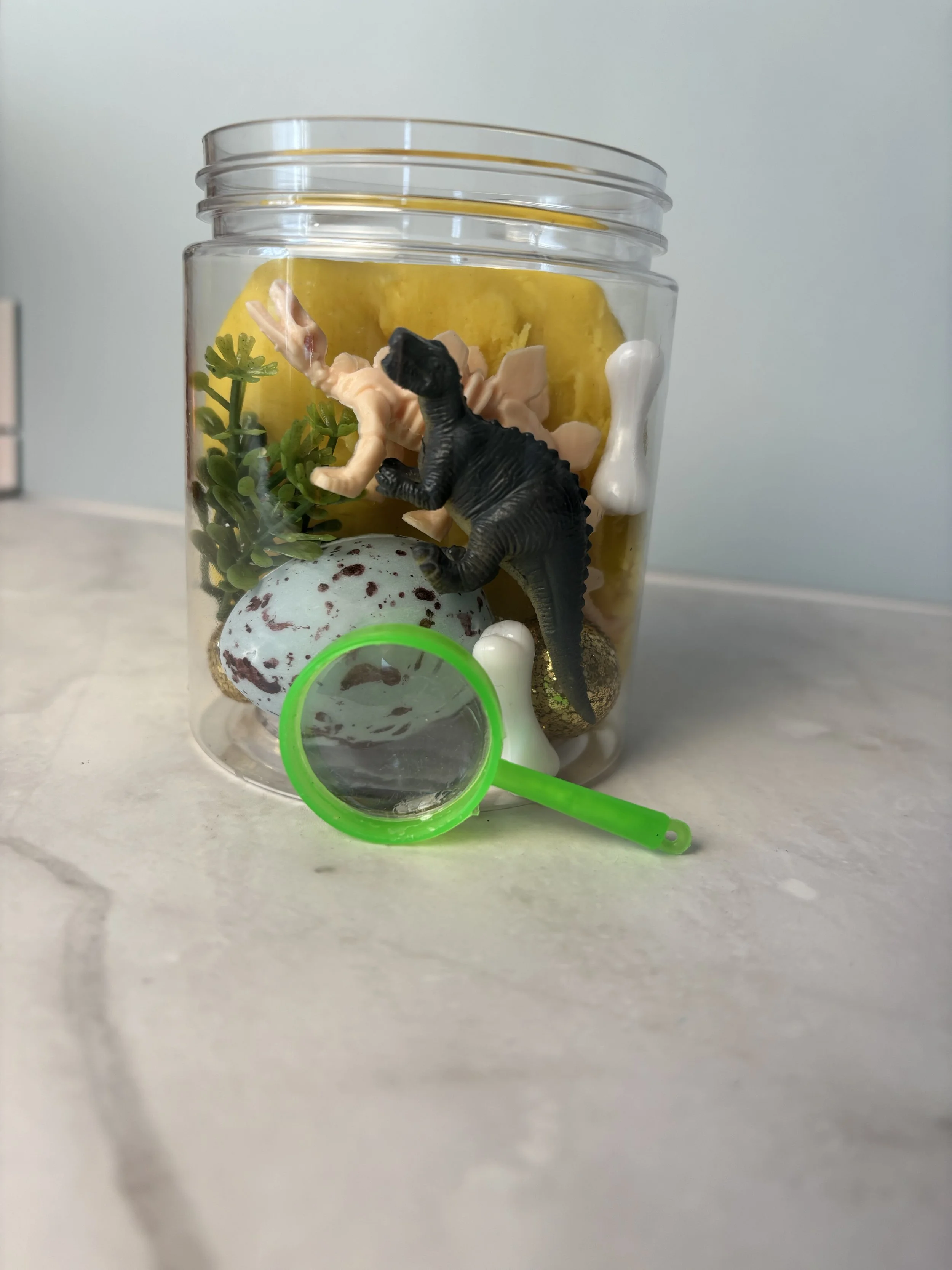 Dinosaur Playdough 8oz Jar