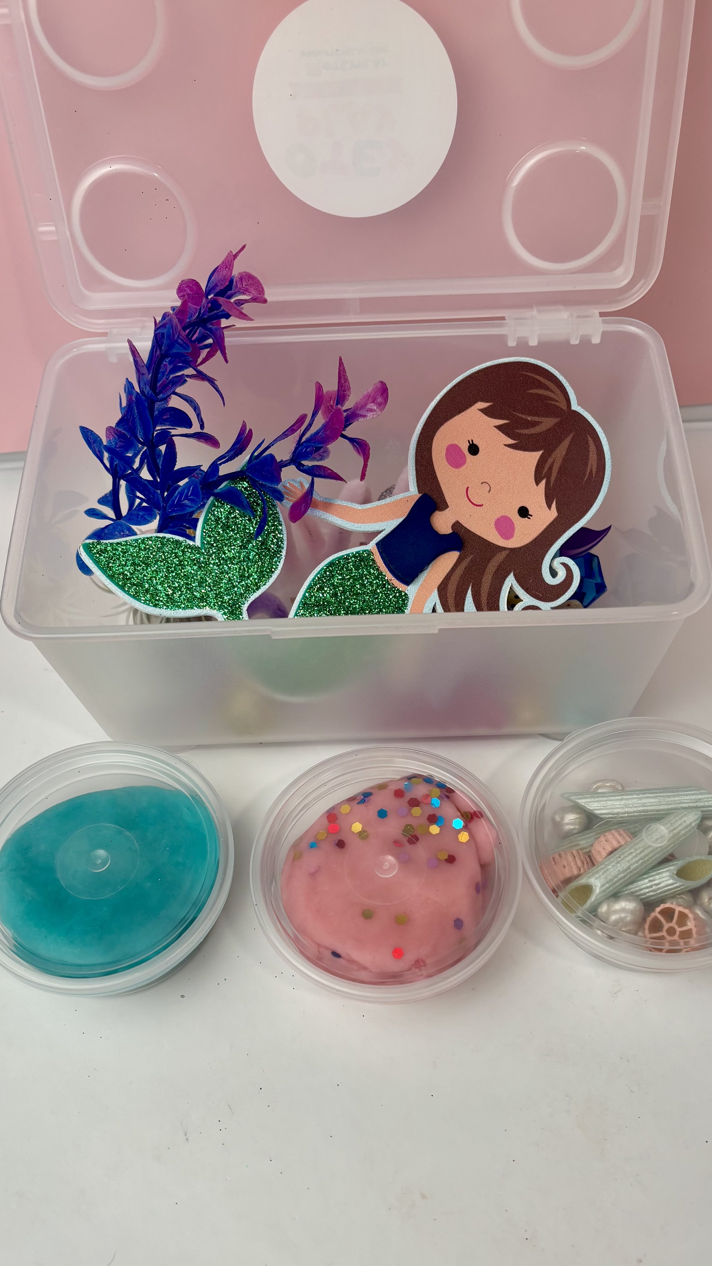 Mermaid Mini Bin