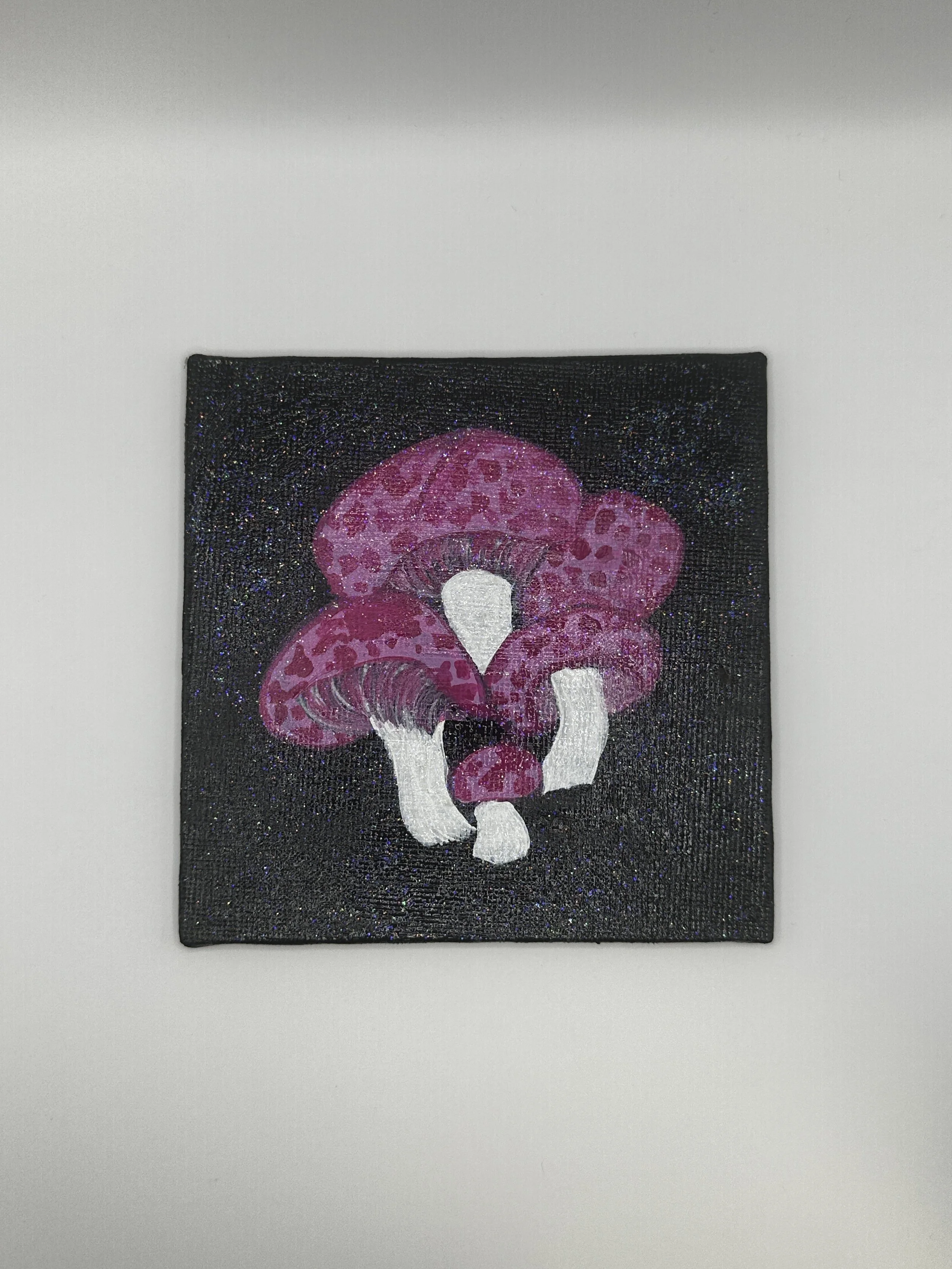 Peach Fly Agaric Mushrooms