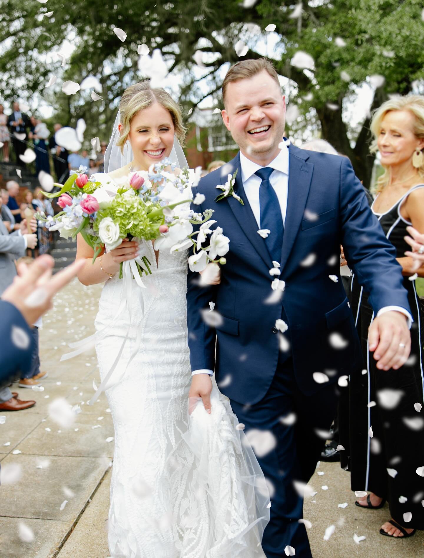 Spring wedding season is in full bloom🕊️🌹

When Natalie and Caleb asked me if we could fully plan a wedding from scratch in less than three months, I didn&rsquo;t hesitate to say YES. To say we pulled it off is an understatement. Thank you to every
