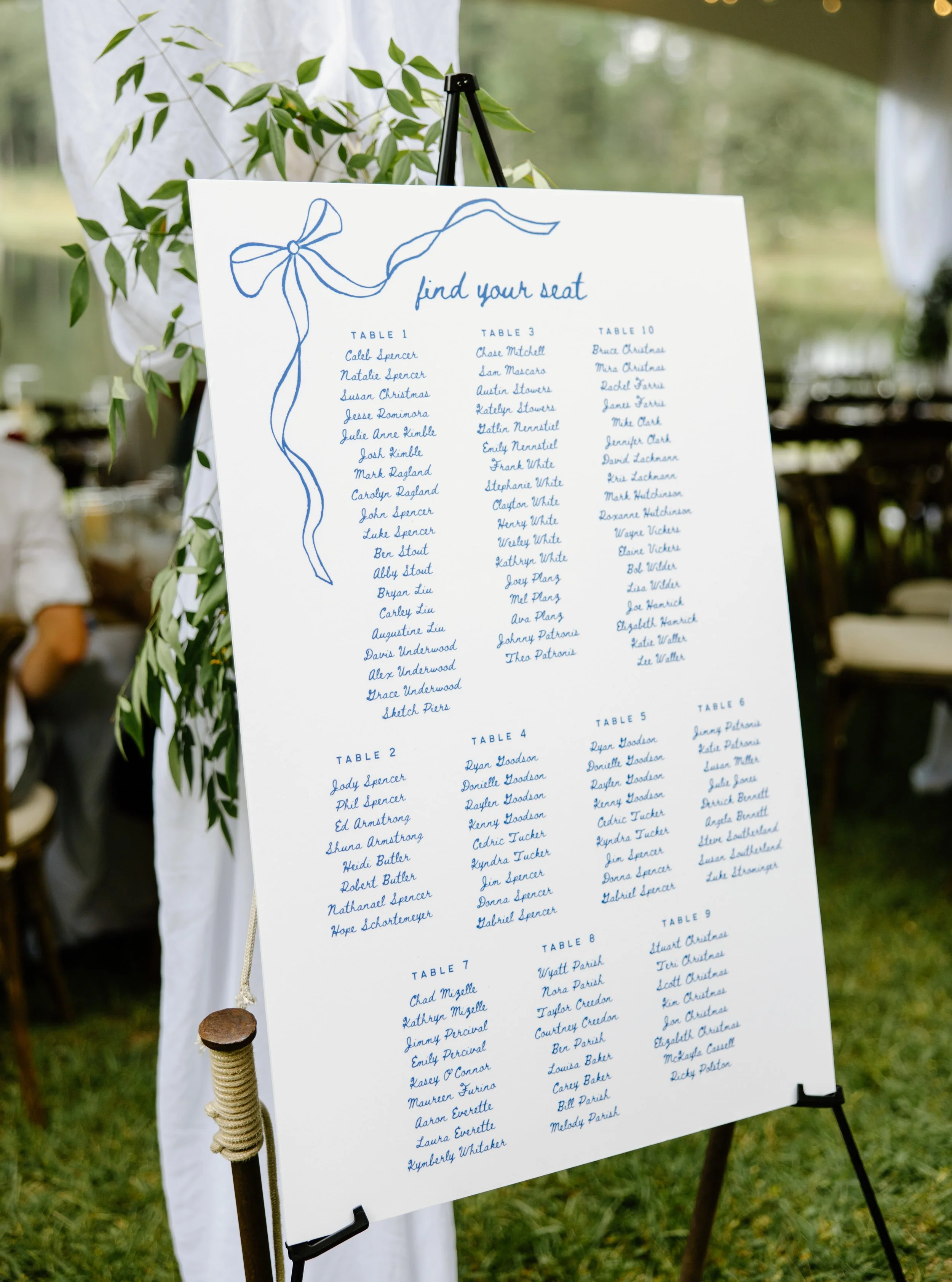Black Foldable Easel - $8 each | Custom Signage - reach out for pricing