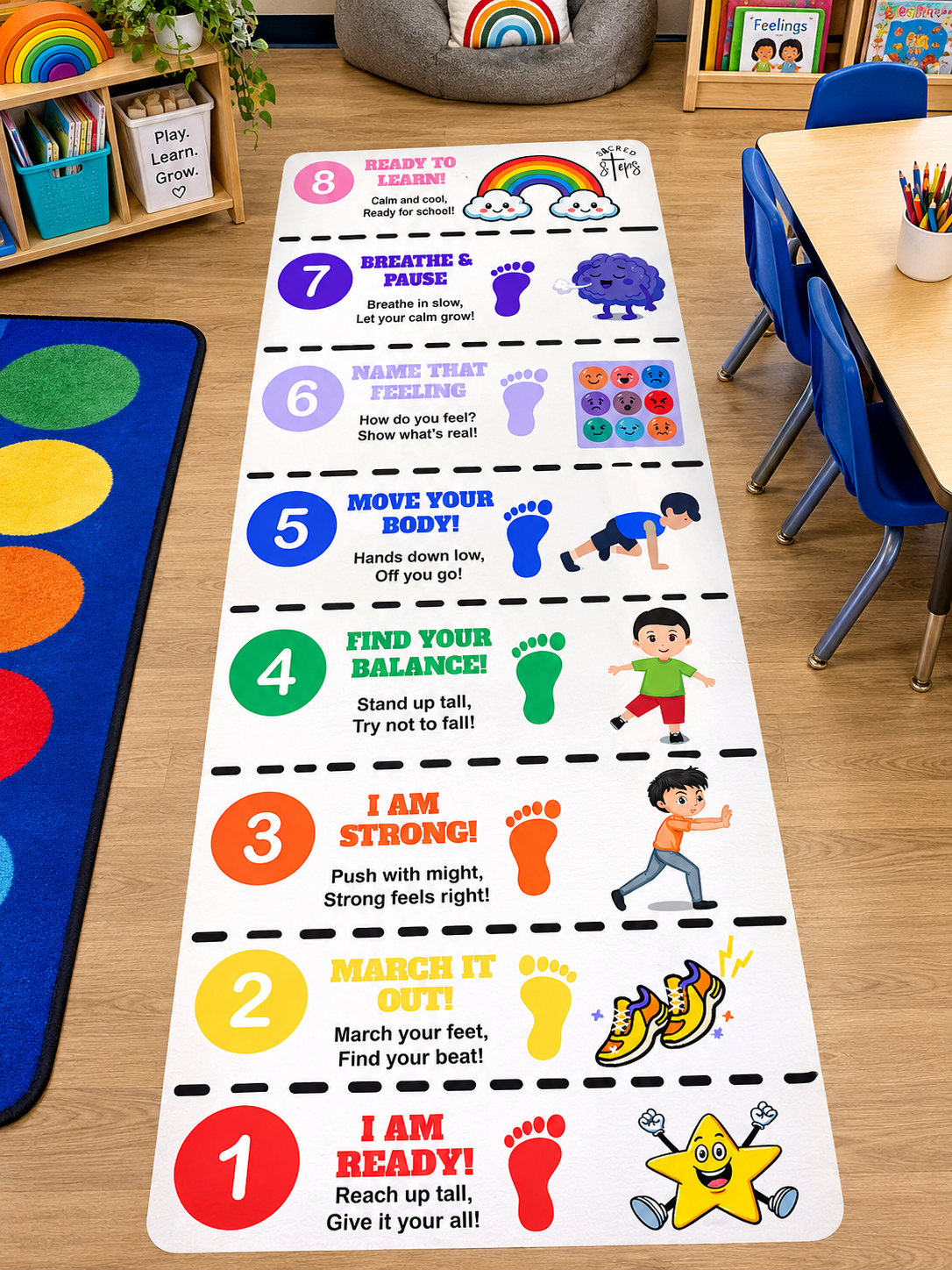 Little Steps, Big Feelings Portable Sensory Path