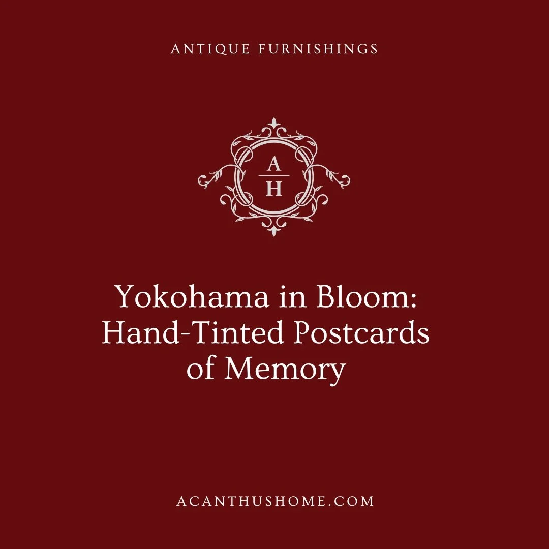Yokohama in Bloom: Hand-Tinted Postcards of Memory