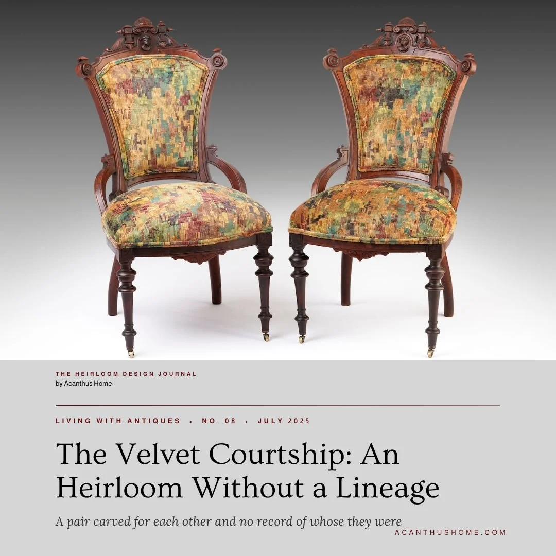 The Velvet Courtship: An Heirloom Without a Lineage