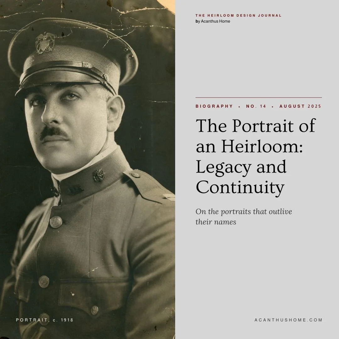 The Portrait of an Heirloom: Legacy and Continuity