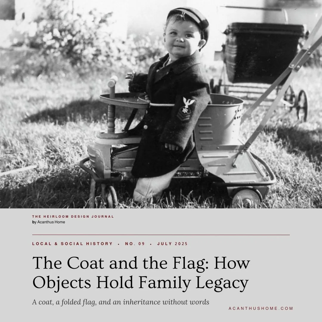The Coat and the Flag: How Objects Hold Family Legacy