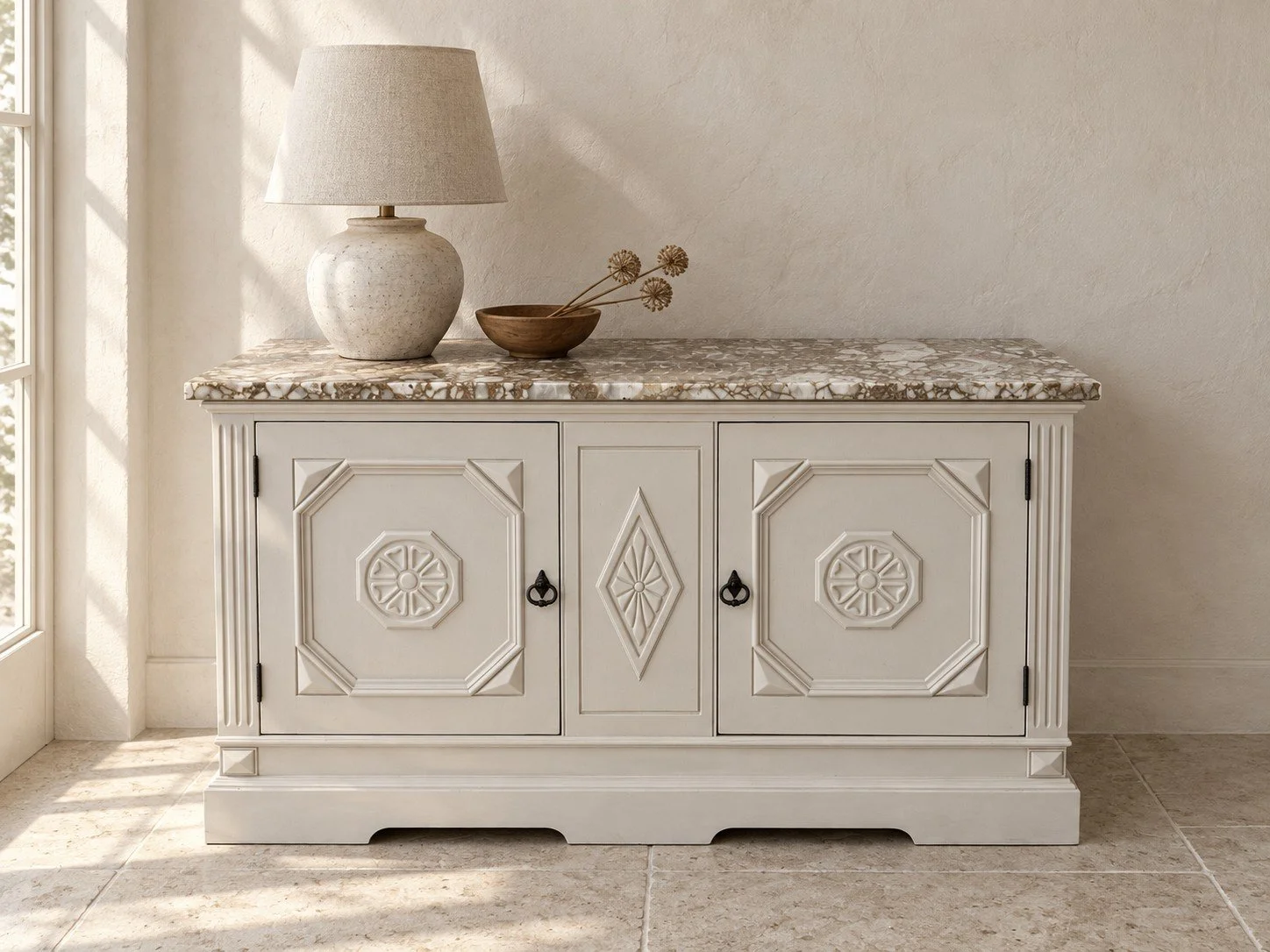 acanthus-home-the-stratelle-01-carved-cabinet-breccia-stone-top