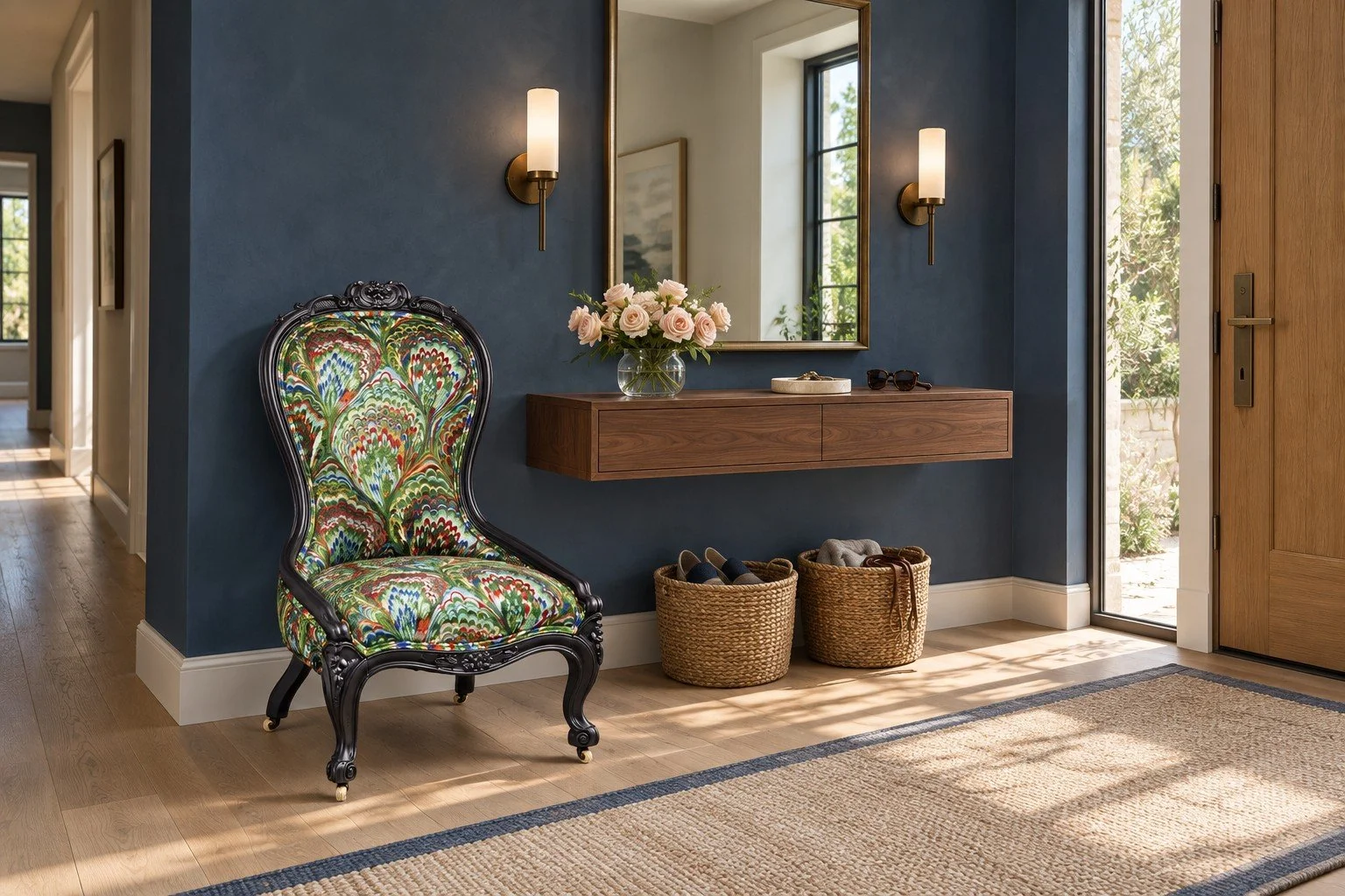 acanthus-home-emerald-noir-victorian-slipper-chair-lifestyle-02