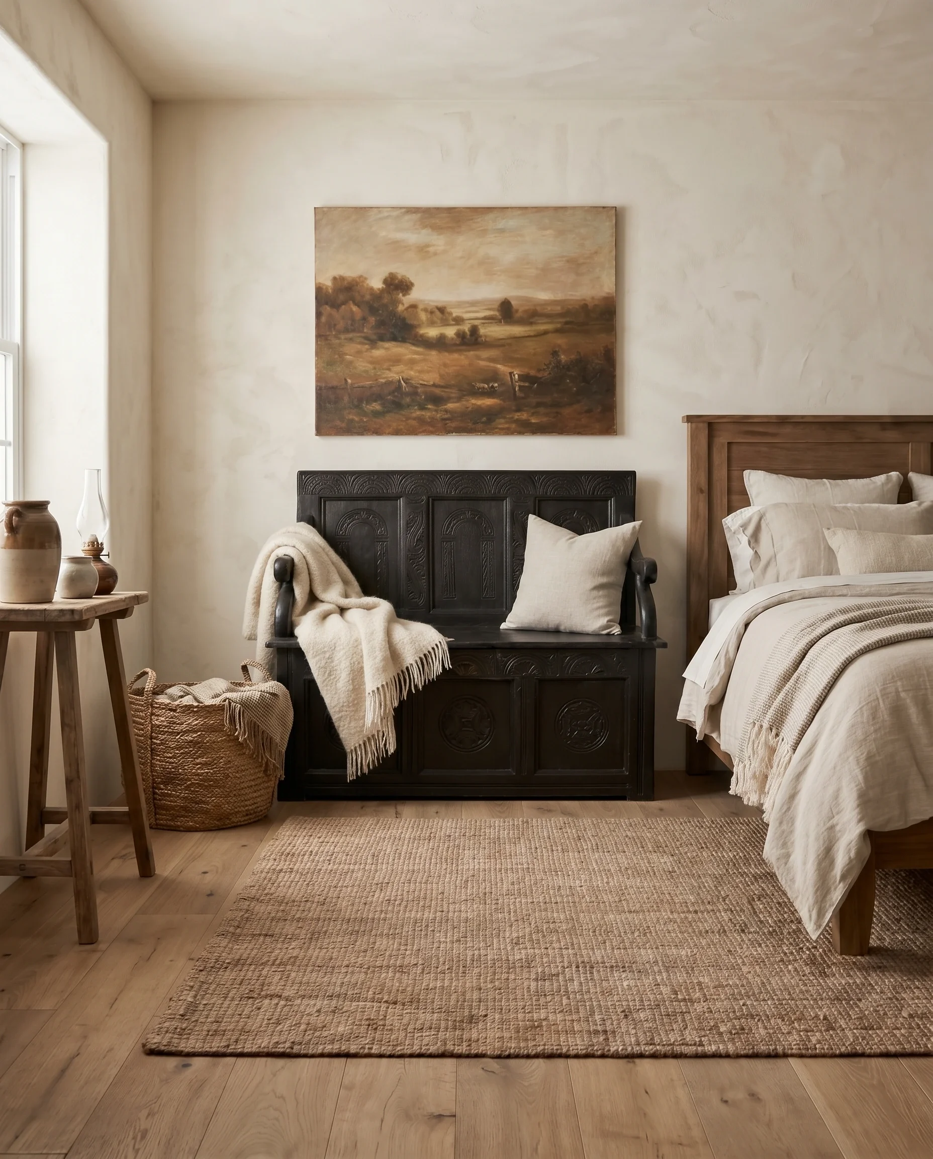 The_Blackwell_Arcade___Hall_Bench_with_Storage_in_Rustic_Bedroom_Edit_roominate.webp