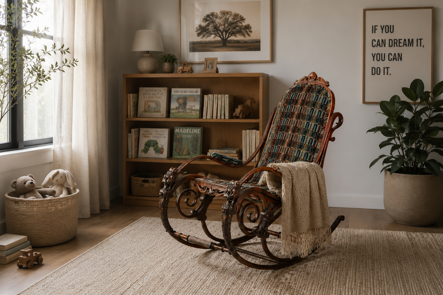 The Lioncourt Rocker in a Modern Nursery Reading Room.png