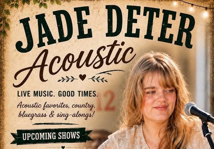 Jade Deter Acoustic - live music!