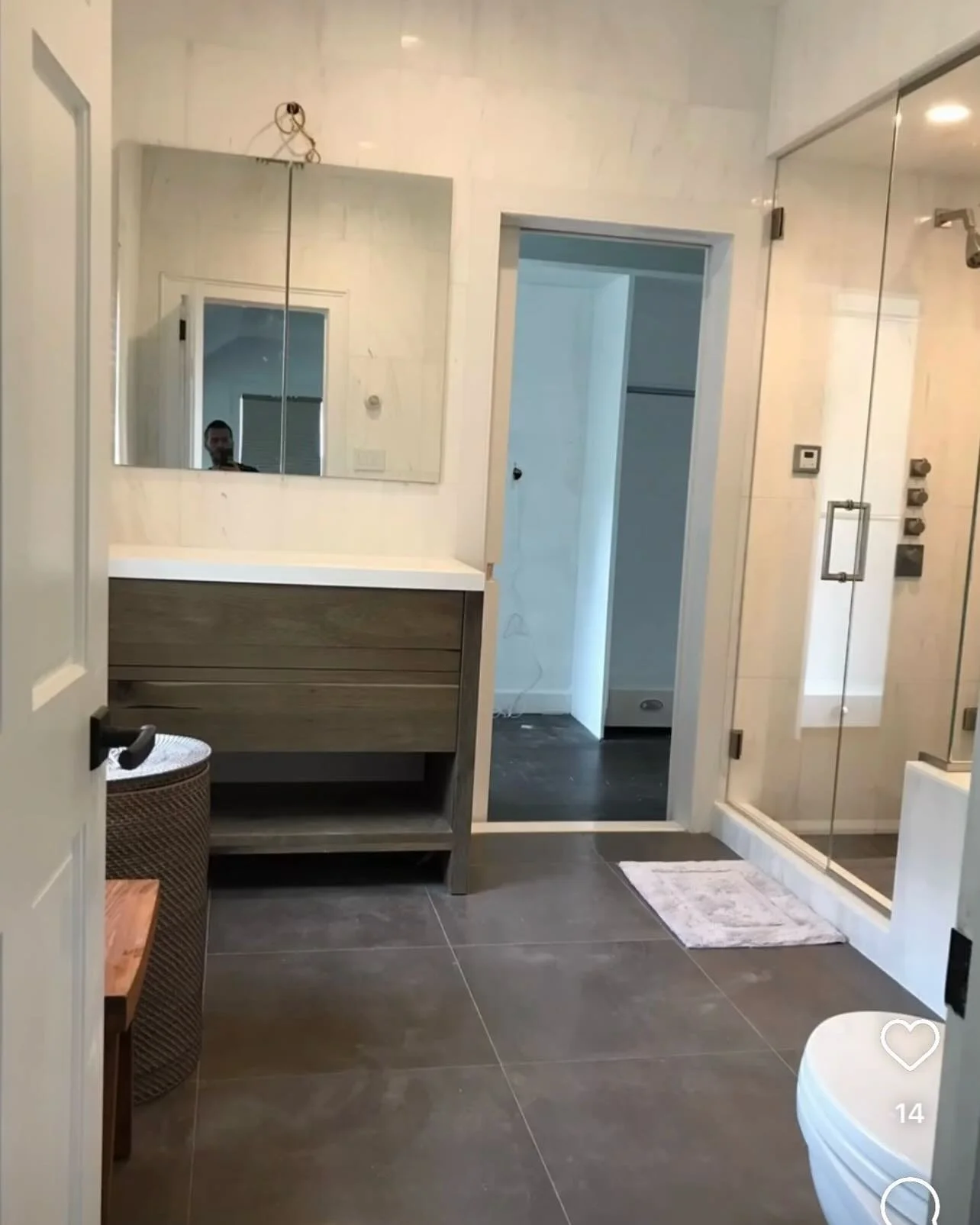 Swipe left for the work in progress #new #renovation #bathroom #instalike #instagood #instagram