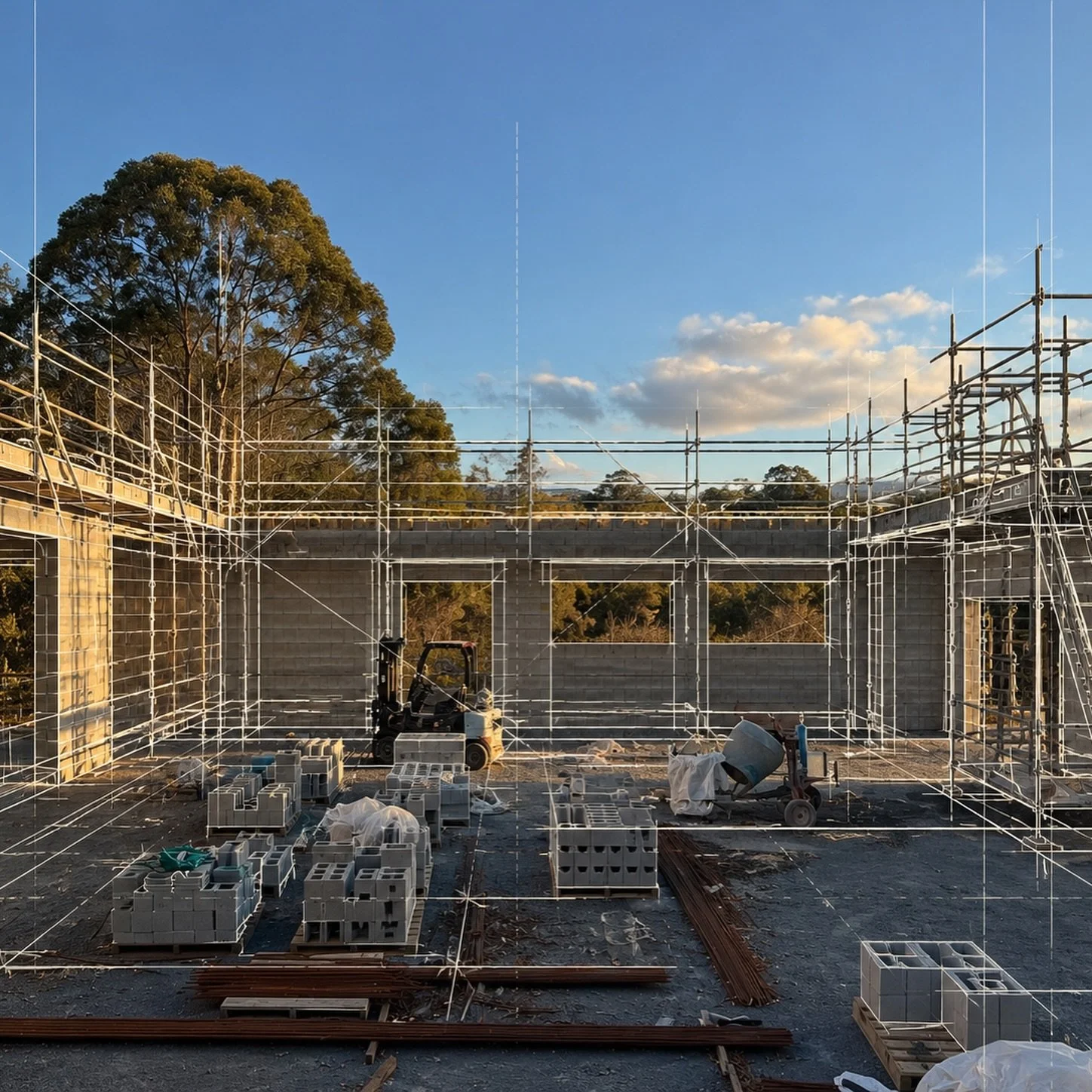 In progress&hellip; ⚒️ 

Site visits to a very exciting MRD project 

Coming soon for @evscavations 

#interiordesign
