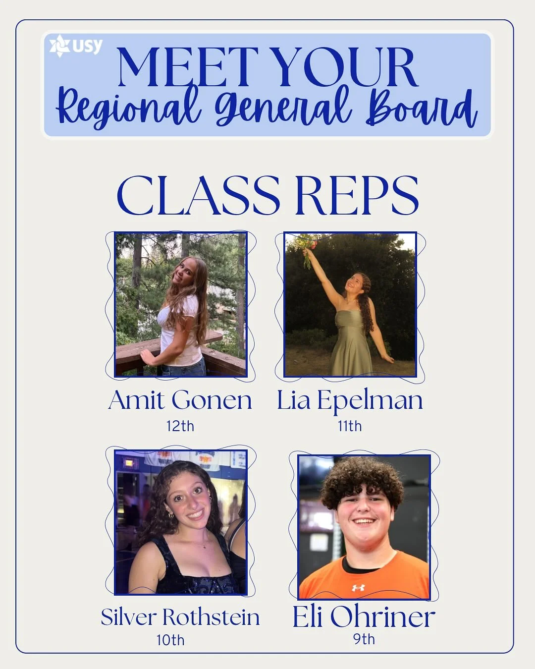 We&rsquo;re SO EXCITED to announce your 2025-2026 Regional General Board!! 🗣️🗣️