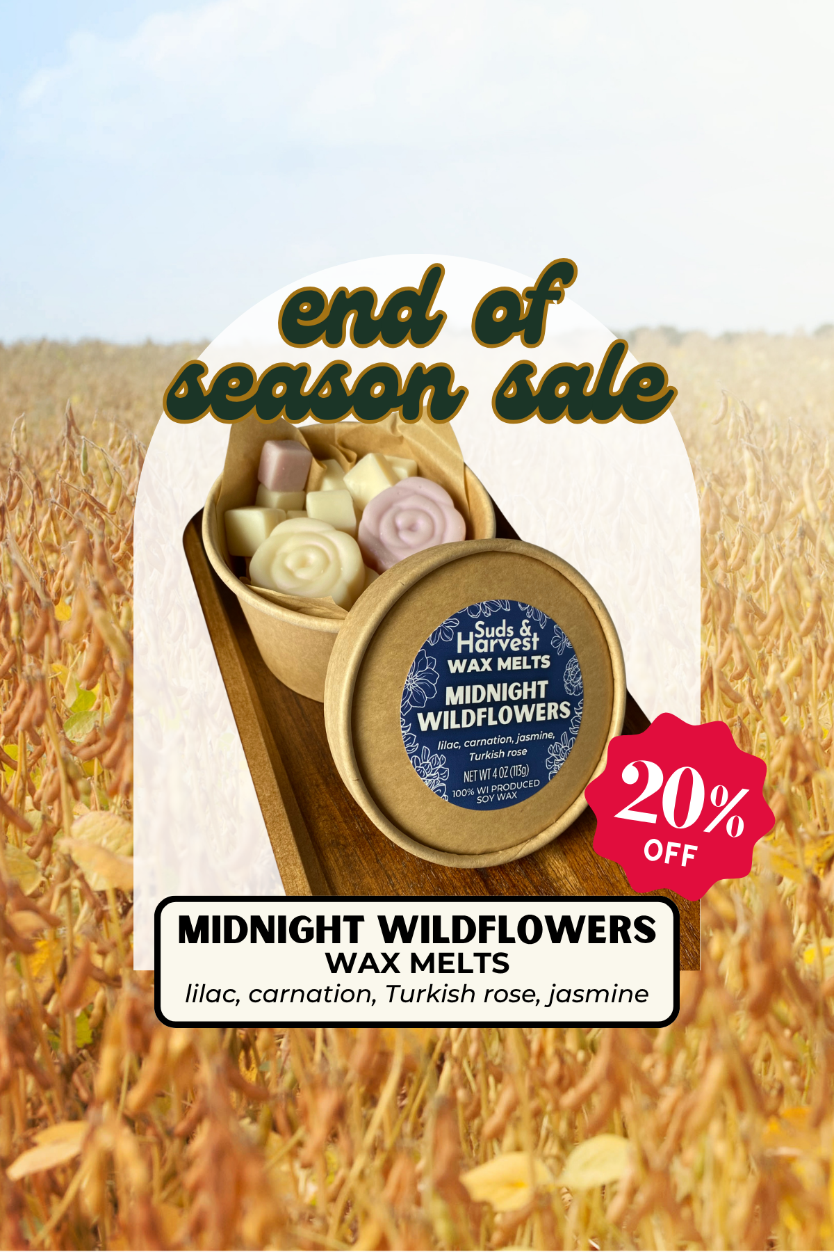 Midnight Wildflowers Wax Melts