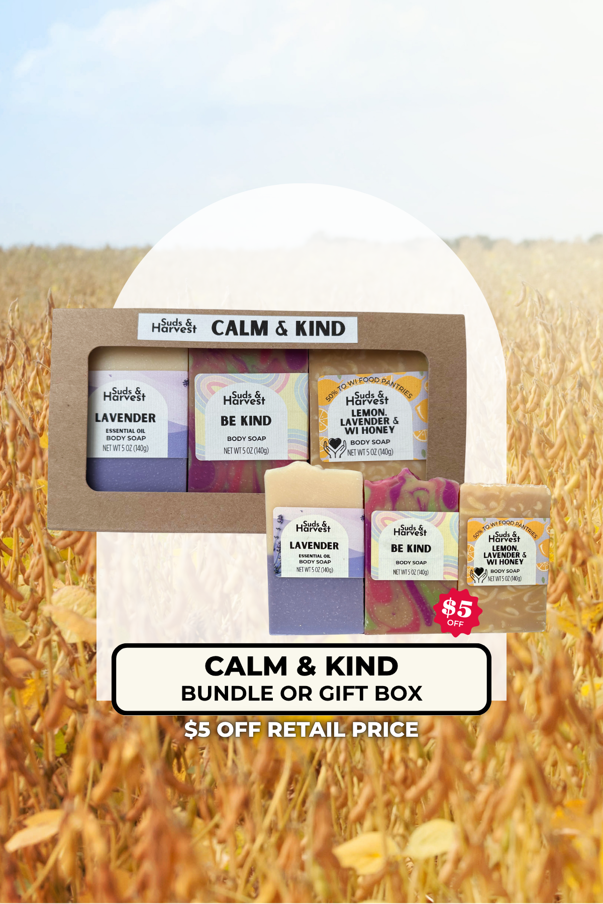 Calm & Kind Soap Bundle