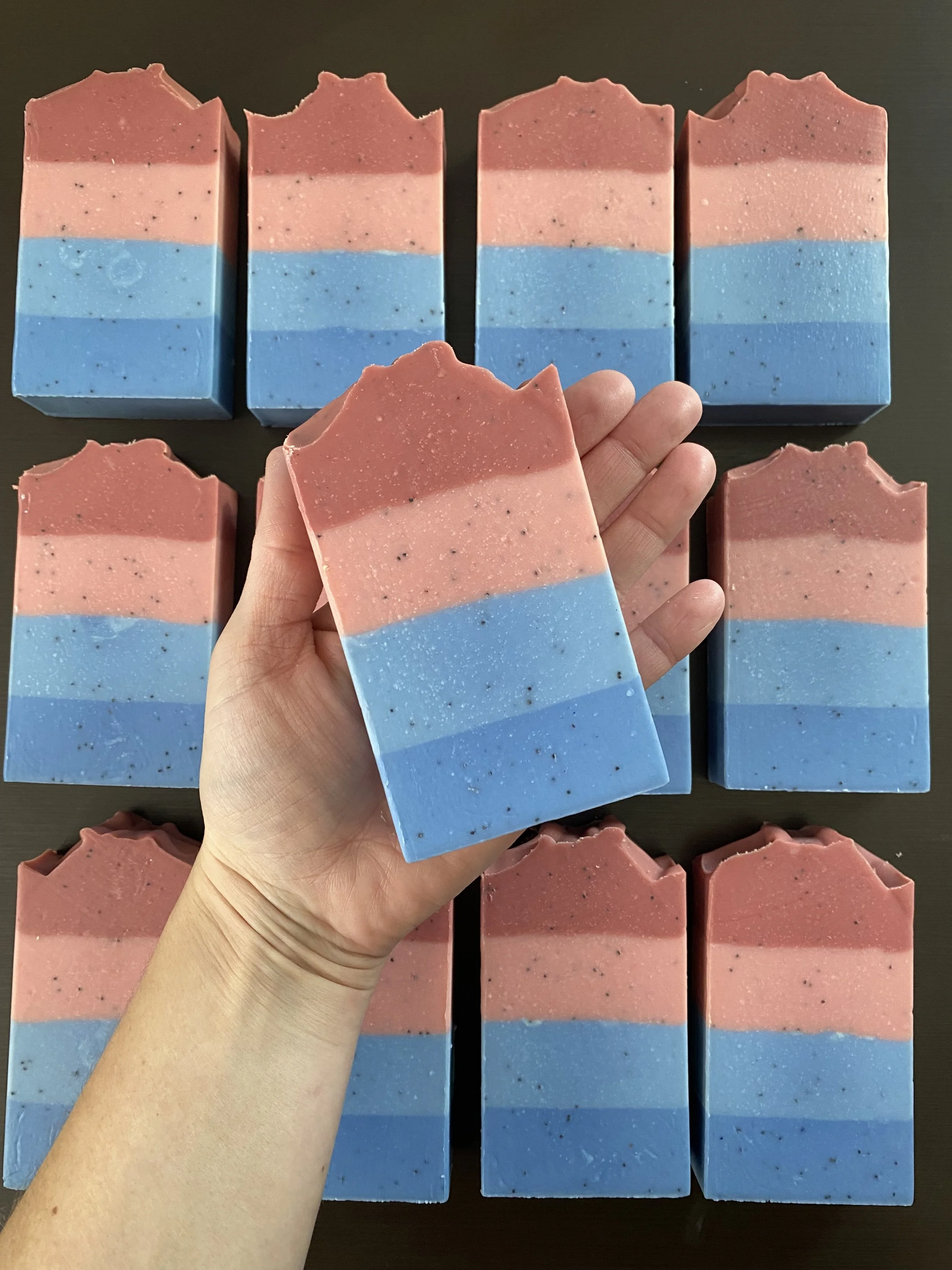 Tart Cranberry with poppy seeds Body Soap