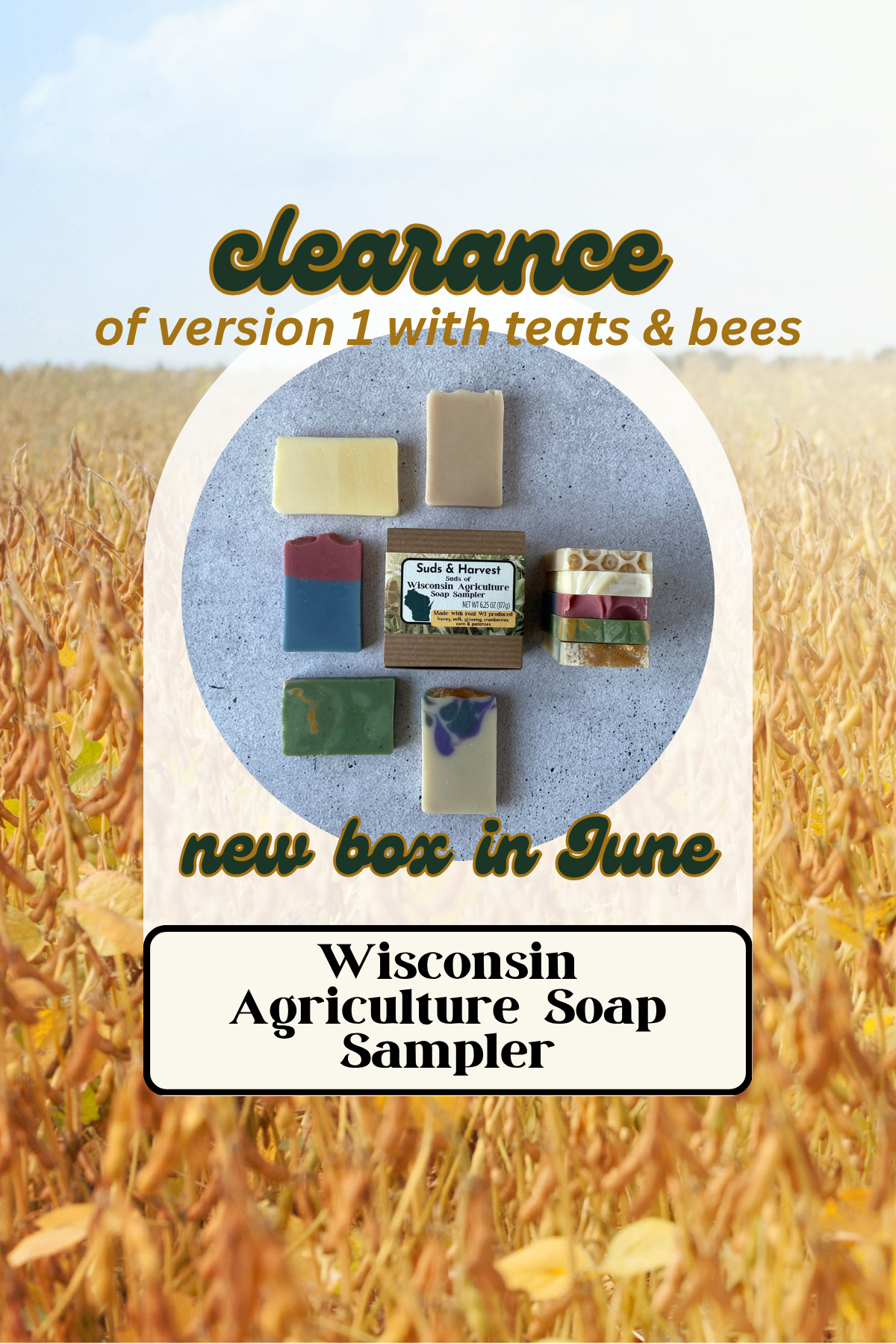 Wisconsin Agriculture Soap Sampler