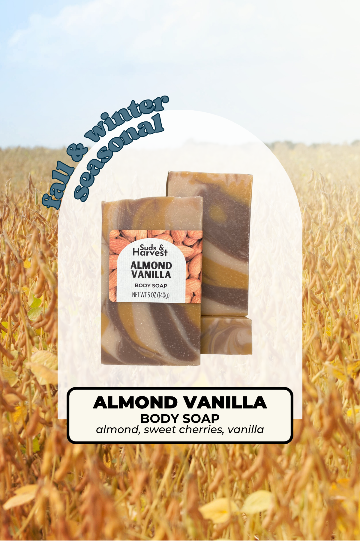 Almond Vanilla Body Soap