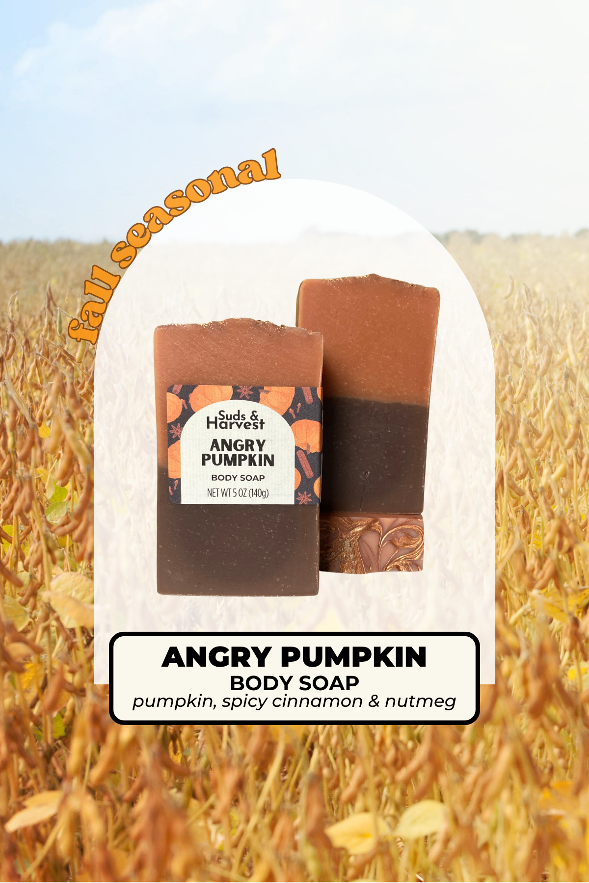 Angry Pumpkin Body Soap