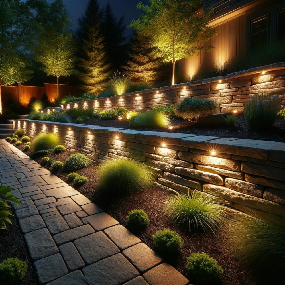 Landscape Lighting electrical services in SWFL from licensed, insured, and experienced electricians at Ryno Electric!