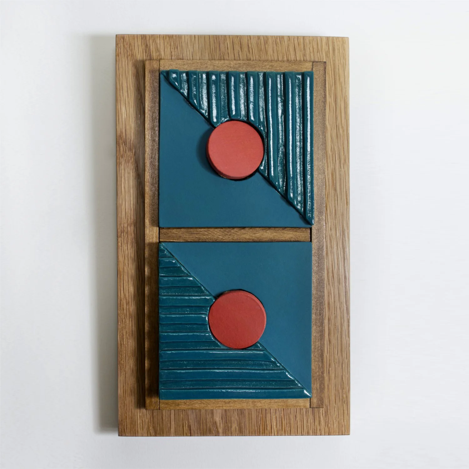 Primal Forms Relief Tile Art