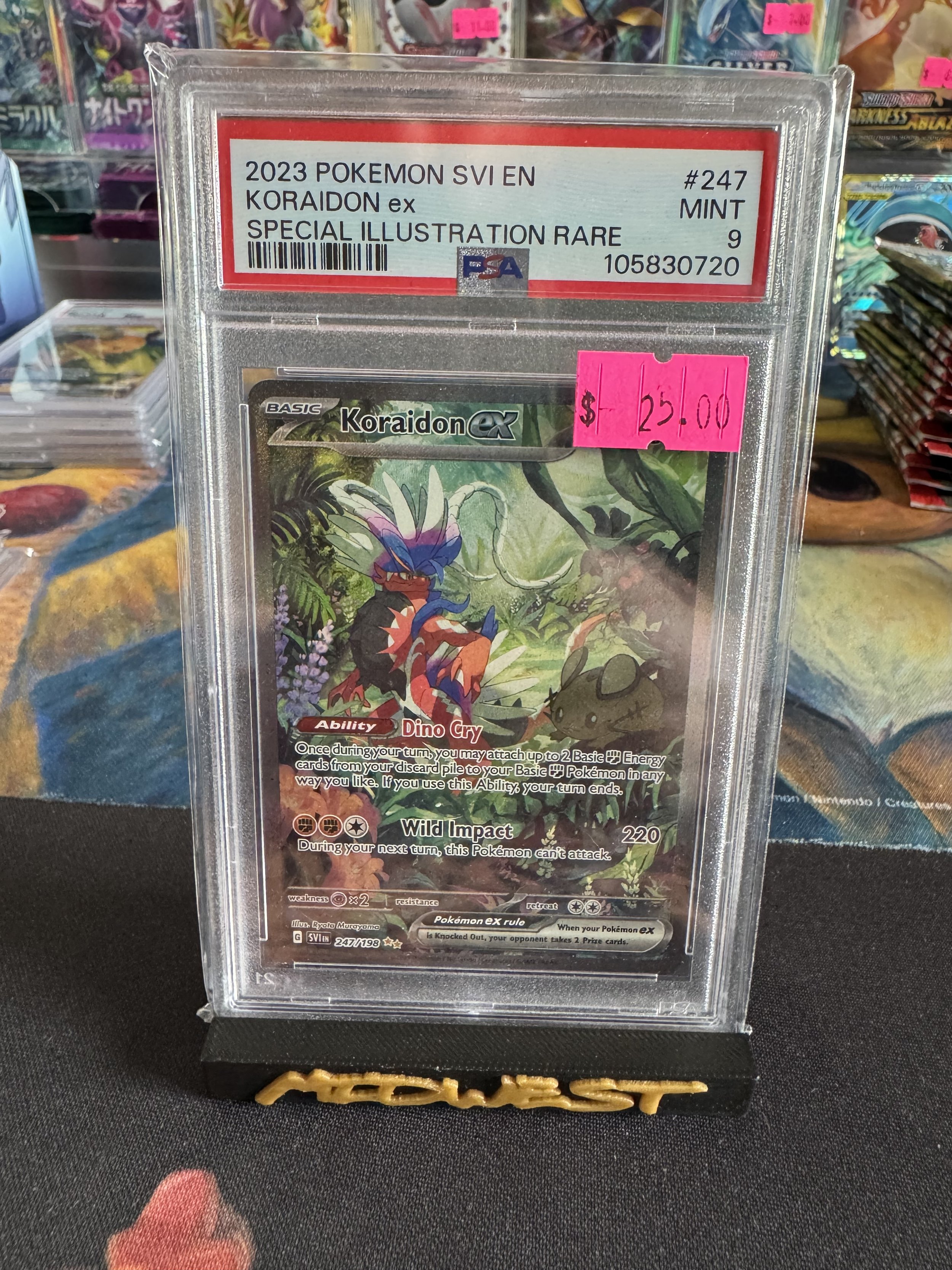 PSA 9 SIR Koraidon ex