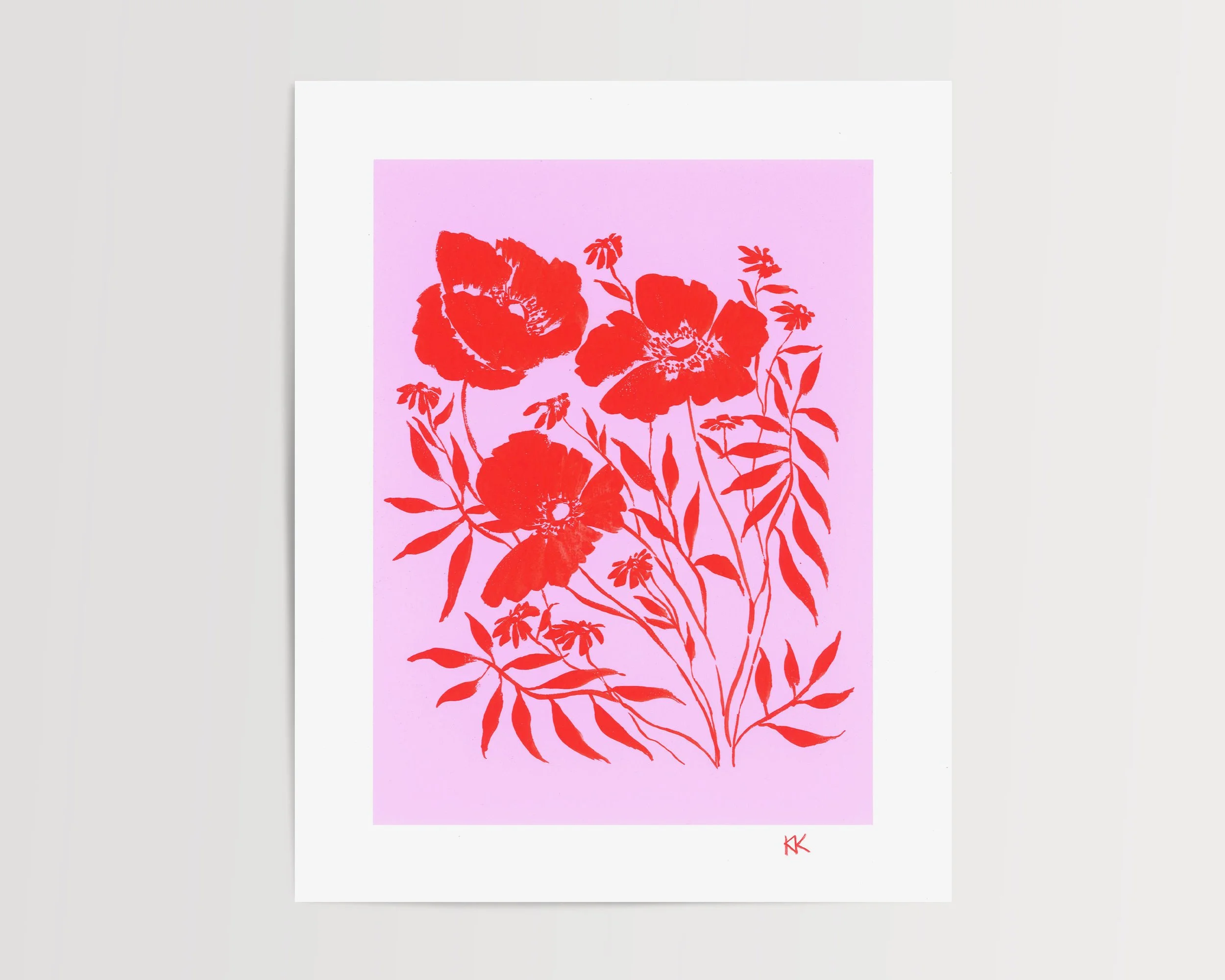 Mockup_Signed_Vermillion Poppies on Lilac Print Scan.jpg