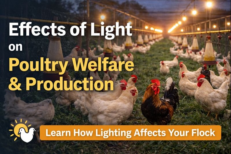 Effects of Light on Poultry Welfare and Production