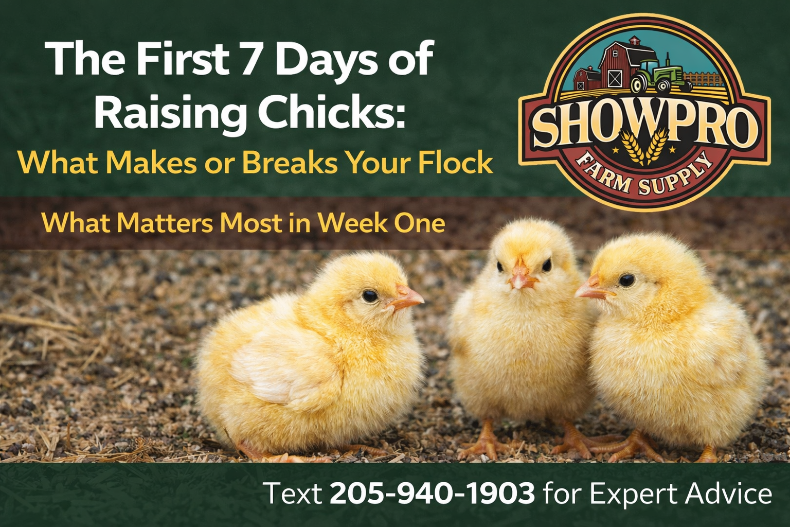 The First 7 Days — A Complete Guide to Raising Healthy Chicks