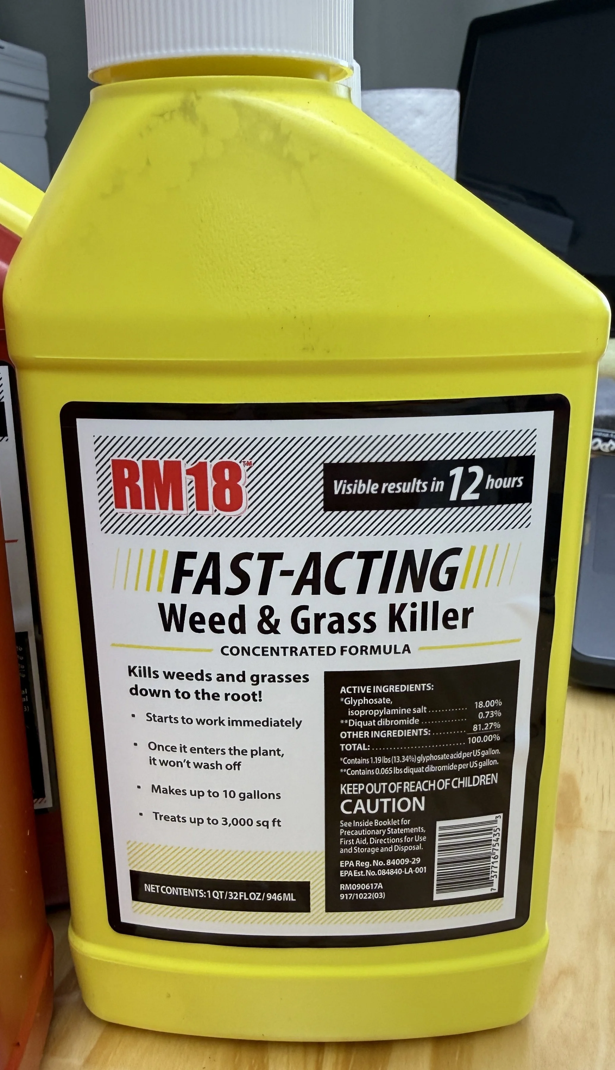 RM 18 FAST ACTING 32oz