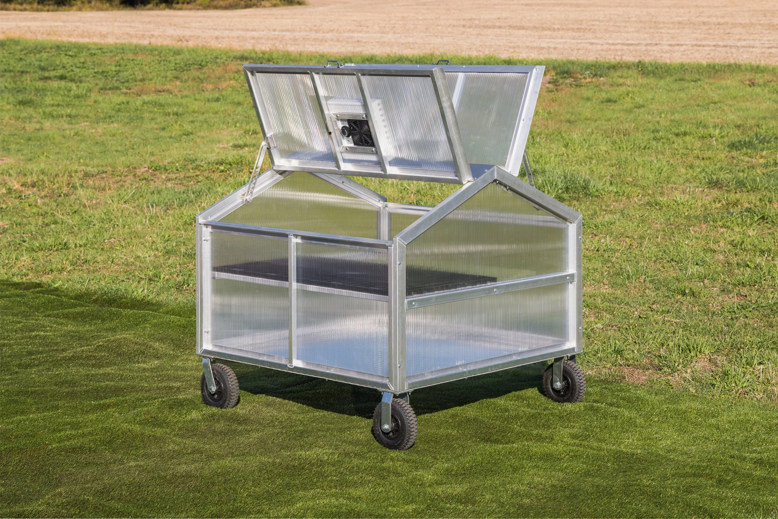 4 × 4 Alumi-Gardens Mobile Greenhouse | Walker Supply