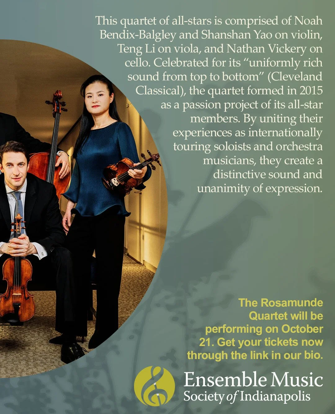 Rosamunde String Quartet- slide 2