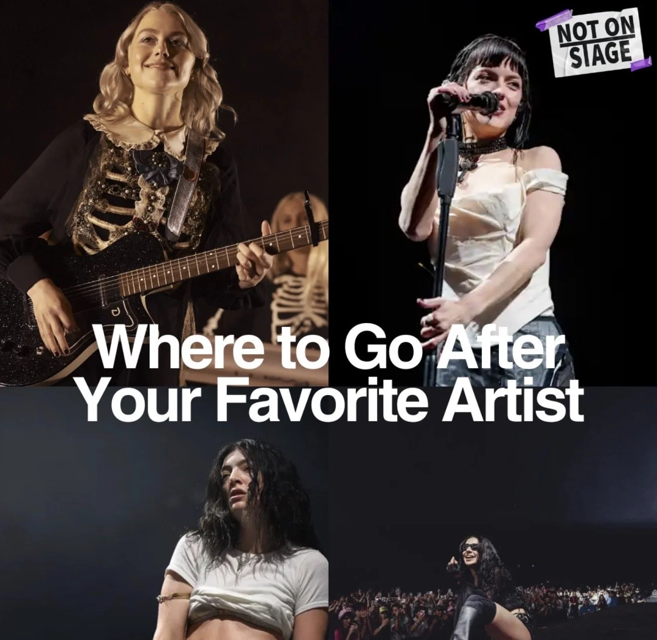 Where to Go After Your Favorite Artist