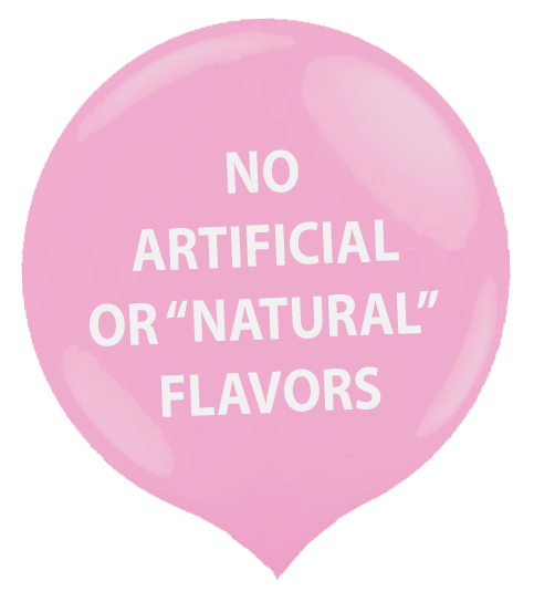 PARSEEDS never uses artificial or "natural" flavors, unlike other hydration drinks